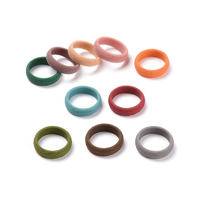 Anillos de silicona, textura