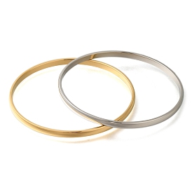 304 простые браслеты из нержавеющей стали