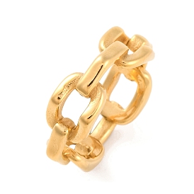 Ионное покрытие (ip) 304 кольца на палец цепи из звеньев нержавеющей стали для женщин