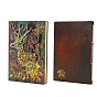 3D Embossed PU Leather Notebook, for School Office Supplies, A5 Christmas Reindeer Pattern European Style Journal