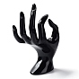 Plastic OK Hand Rings Display Stands, Jewelry Organizer Holder for Rings Storage