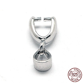 925 Sterling Silver Ice Pick & Pinch Bails