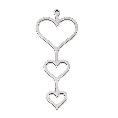 201 подвески из нержавеющей стали, сердце