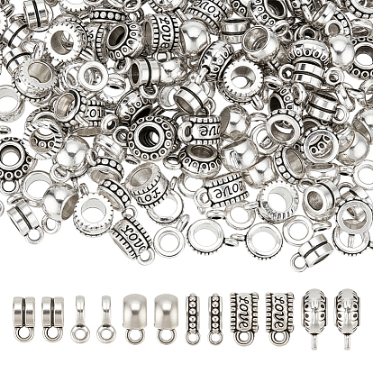 180 шт. 6 стили вешалок из сплава, трубные поручители