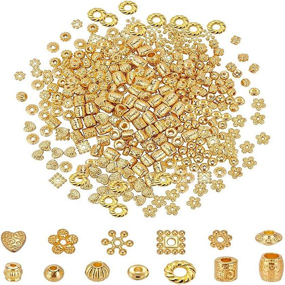 390 шт. 13 бусины в тибетском стиле, разнообразные