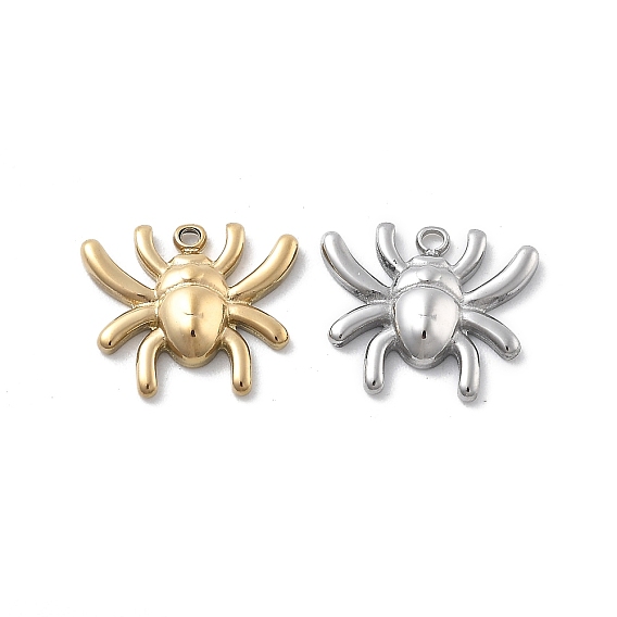 304 прелести нержавеющей стали, очарование паука, ионное покрытие (ip)