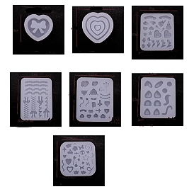 Quicksand Molds, Silicone Shaker Molds, for UV Resin, Epoxy Resin Craft Making