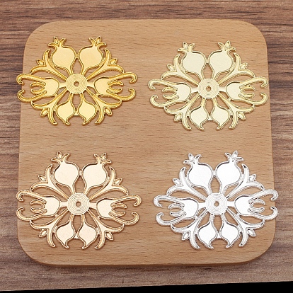 Configuración de esmalte de la aleación del grano, flor de granada