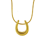 Colliers à pendentif en forme de larme en acier inoxydable, collier porte-bagues