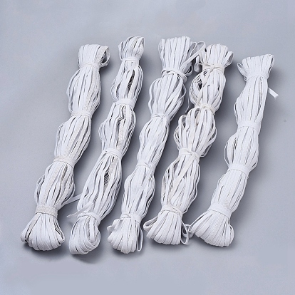 Defective Closeout Sale, Flat Elastic Cord, Mouth Cover Ear Tie Rope for DIY Mouth Cover