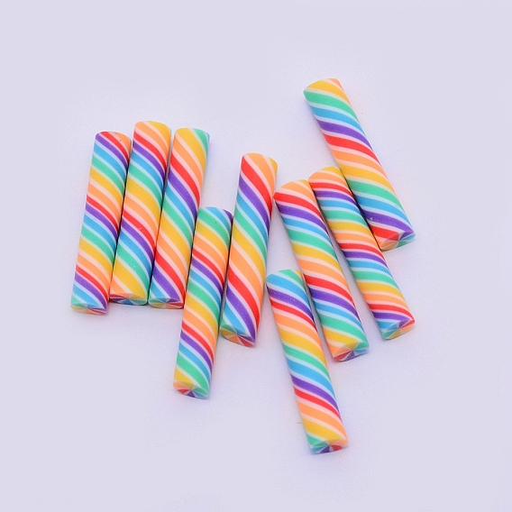 Бусины из полимерной глины , без отверстия 