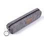 Cloth Study Supplies Pen Bag, with Iron Ring