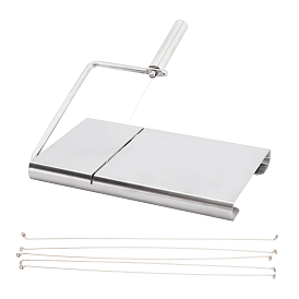 Stainless Steel Cheese Slicer, with Replaceable Stainless Steel Wires