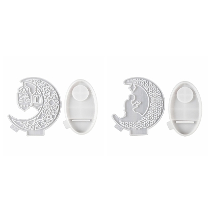 DIY Silicone Candle Molds, For Candle Making, Moon