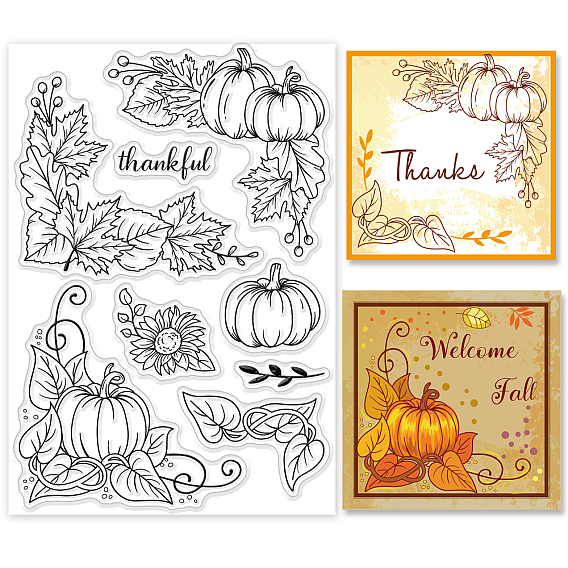PVC Plastic Stamps, for DIY Scrapbooking, Photo Album Decorative, Cards Making, Stamp Sheets