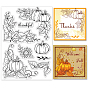 PVC Plastic Stamps, for DIY Scrapbooking, Photo Album Decorative, Cards Making, Stamp Sheets