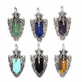 Драгоценный камень подвески, коготь дракона