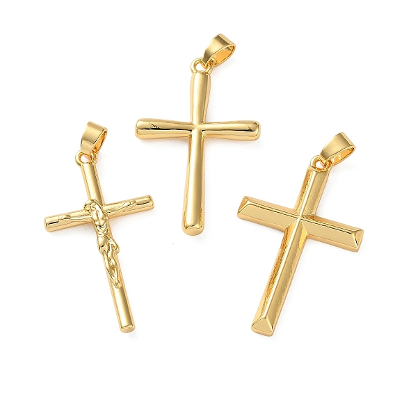 Латунные подвески, крест прелести