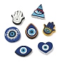 Evil Eye Theme Silicone Beads, Focal Beads