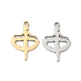 201 подвески из нержавеющей стали, прелести танцовщицы