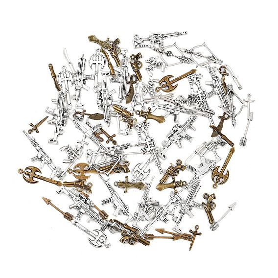 Сплавочные подвески тибетского стиля, разнообразные, вооружение