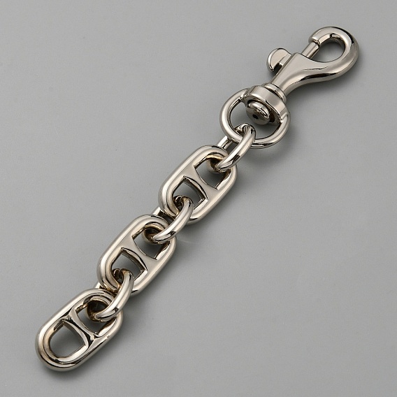 Цепи расширения для сумок из сплава, с поворотными застежками сплава
