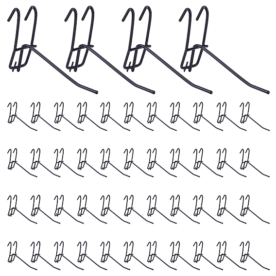 50Pcs Iron Pegboard Hooks