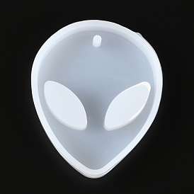 Alien Pendant Silicone Molds, Resin Casting Molds, For UV Resin, Epoxy Resin Jewelry Making