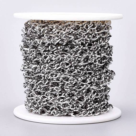 304 из нержавеющей стали Figaro цепи, фигура 8 цепи, несварные