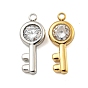 304 подвески из нержавеющей стали, с более прозрачным фианитом, Брелоки для ключей
