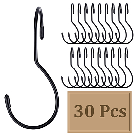 30шт. железные крючки-вешалки, витой S-образный крючок для шкафа, сумка для одежды