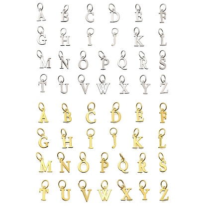 925 стерлингов серебряные подвески, реальный 18 k позолоченный, буквы