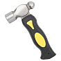 Steel Metal Stamping Hammer, Short Handle with Flat Mallet Head, for Jewelry Making