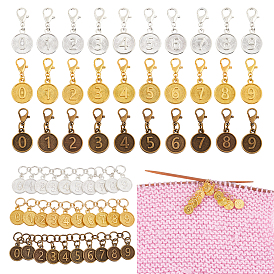 33Наборы инструментов для вязания своими руками, включая маркеры для закрепки петель из сплава, вязание ряда встречных цепочек