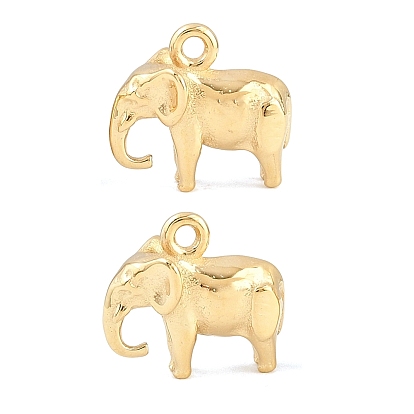 304 encantos de acero inoxidable, encantos del elefante