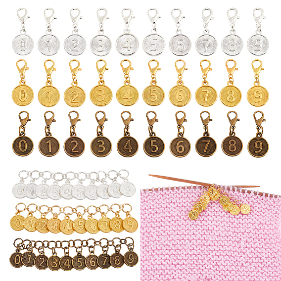 33Наборы инструментов для вязания своими руками, включая маркеры для закрепки петель из сплава, вязание ряда встречных цепочек