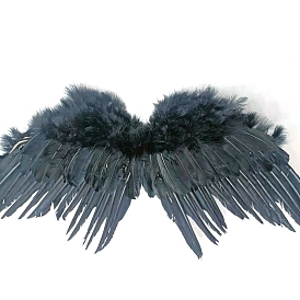 Mini Doll Angel Wing Feather, for DIY Moppet Makings Kids Photography Props Decorations Accessories