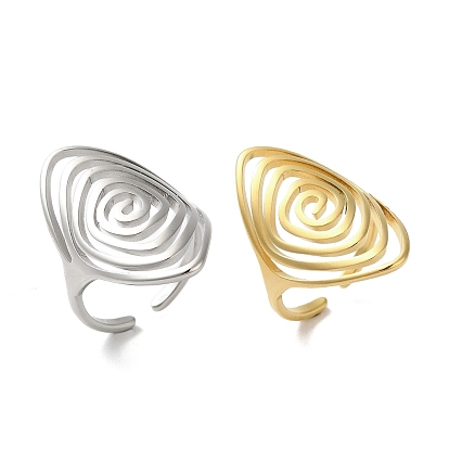 304 открытая манжета из нержавеющей стали с конским глазом для женщин