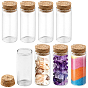 Glass Bottle, with Cork Plug, Wishing Bottle, Column