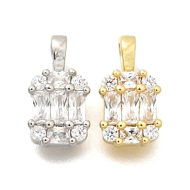 Прямоугольник латуни микро проложит кубических прелести диоксида циркония, без кадмия и без свинца, долговечный, стойки покрытие