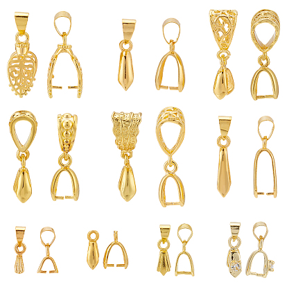 Наборы для изготовления ювелирных изделий своими руками, включая латунные скобы для ледорубов, подвесные скобы и защелкивающиеся скобы