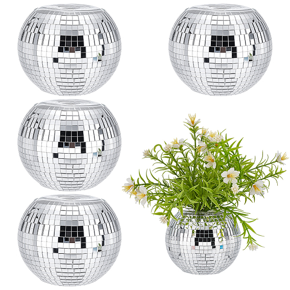 Подсвечники из высококачественного боросиликатного стекла, круглые