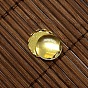 9.5~10mm Clear Domed Glass Cabochon Cover for Flat Round DIY Photo Brass Cabochon Making, Cabochon Settings: 11mm, Tray: 10mm
