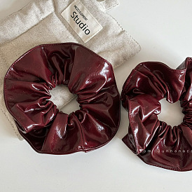 Резинки для волос из искусственной кожи, резинки для волос/резинки для волос аксессуары для женщин и девочек, Держатель конского хвоста