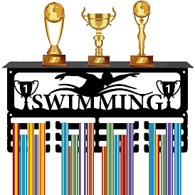 Железный медальон, вешалка для медалей, с крючками для вешалок, рамка держателя медали, прямоугольные