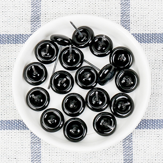 20 пары стеклянных кукольных глаз своими руками, глаз безопасности, плоско-круглые