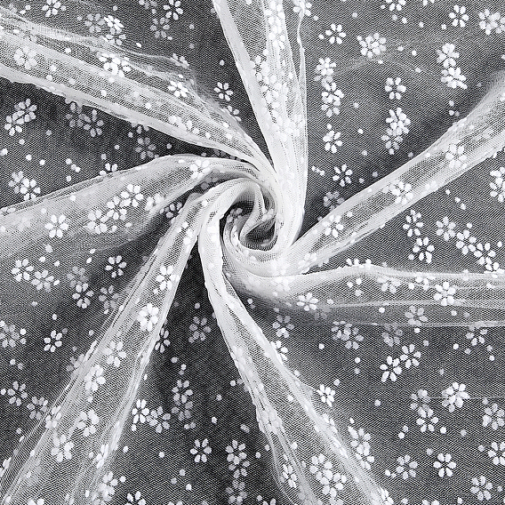 1Pc Polyester Fabrics, Daisy Pattern