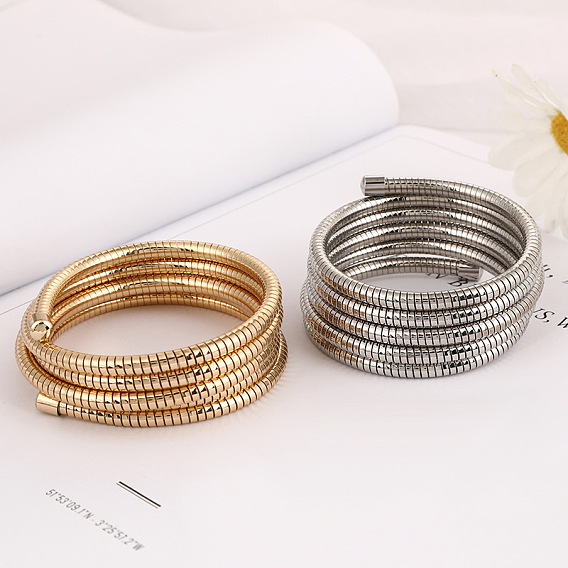 Железо многожильных браслеты, весенние браслеты для женщин