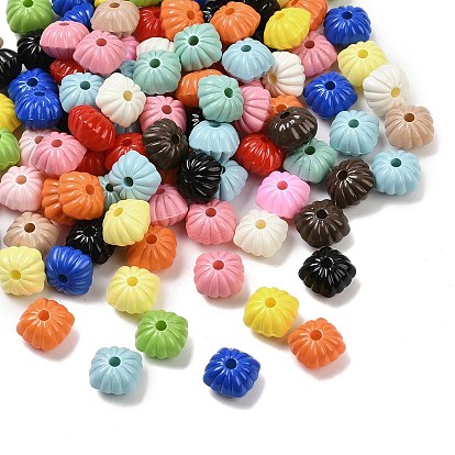 Непрозрачные акриловые бусины, кубические