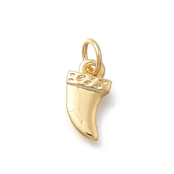 Латунные подвески, талисманы в виде рога изобилия, без кадмия и без свинца, стойки покрытие, долговечный, с целью перехода в кольце